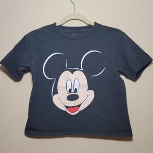 Disney Mickey Mouse Black Short Sleeve Tee